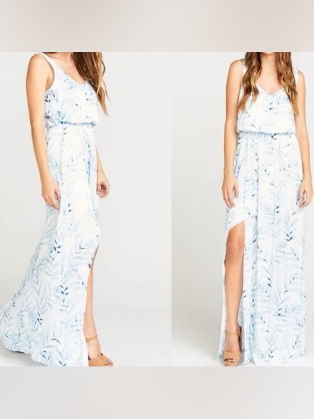 Show Me Your Mumu Kendall Maxi Dress ~ in Blue Me Away